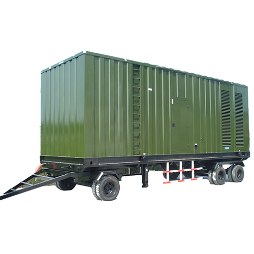 宿州会议移动集装箱型发电机组电站